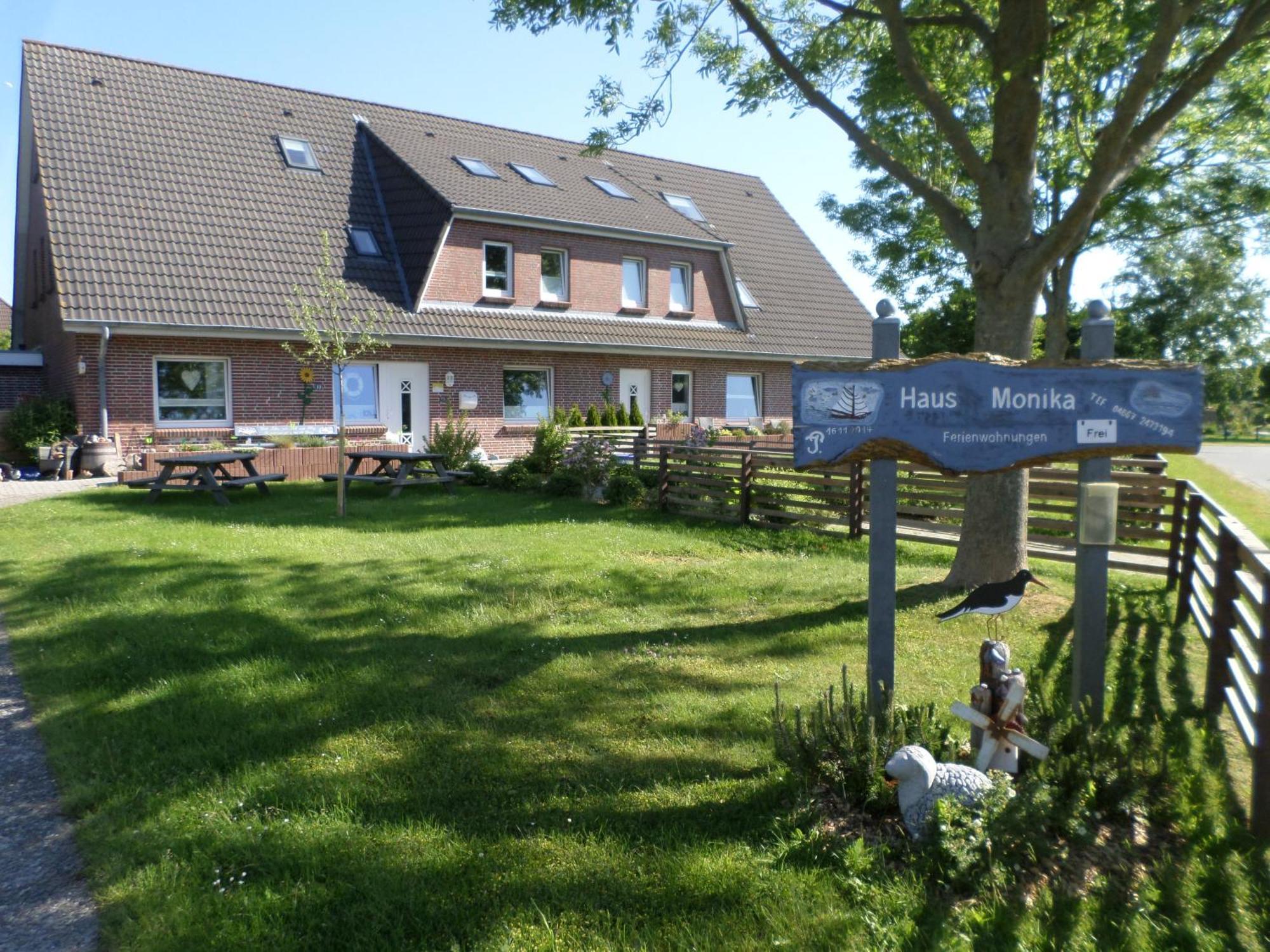 Haus Monika - Ferienwohnung Friesengeist Dagebuell Ngoại thất bức ảnh